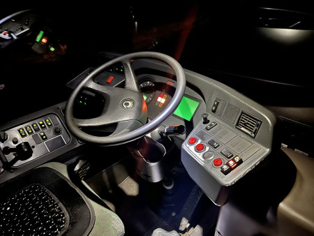 pracoviště řidiče, foto Otto Křivoň